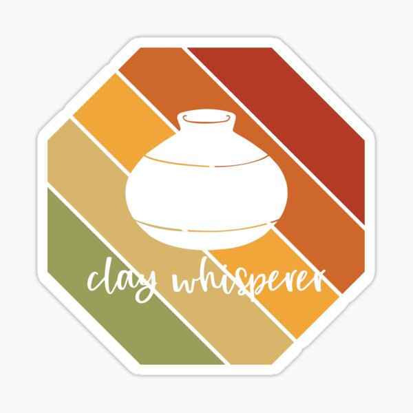 Item preview, Retro Clay Whisperer Pottery Porcelain Ceramics Ceramicist Gift designed and sold by Style4You24.