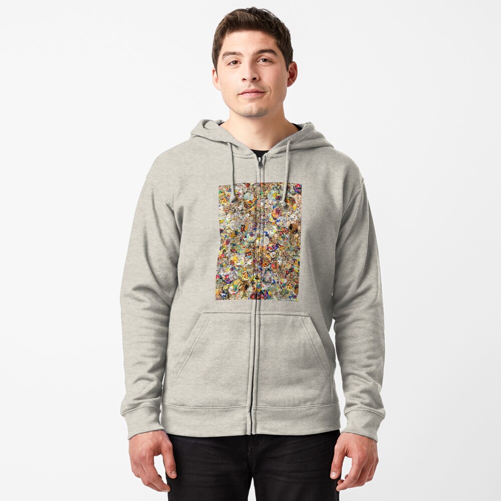 Item preview, Zipped Hoodie designed and sold by Montage-Madness.