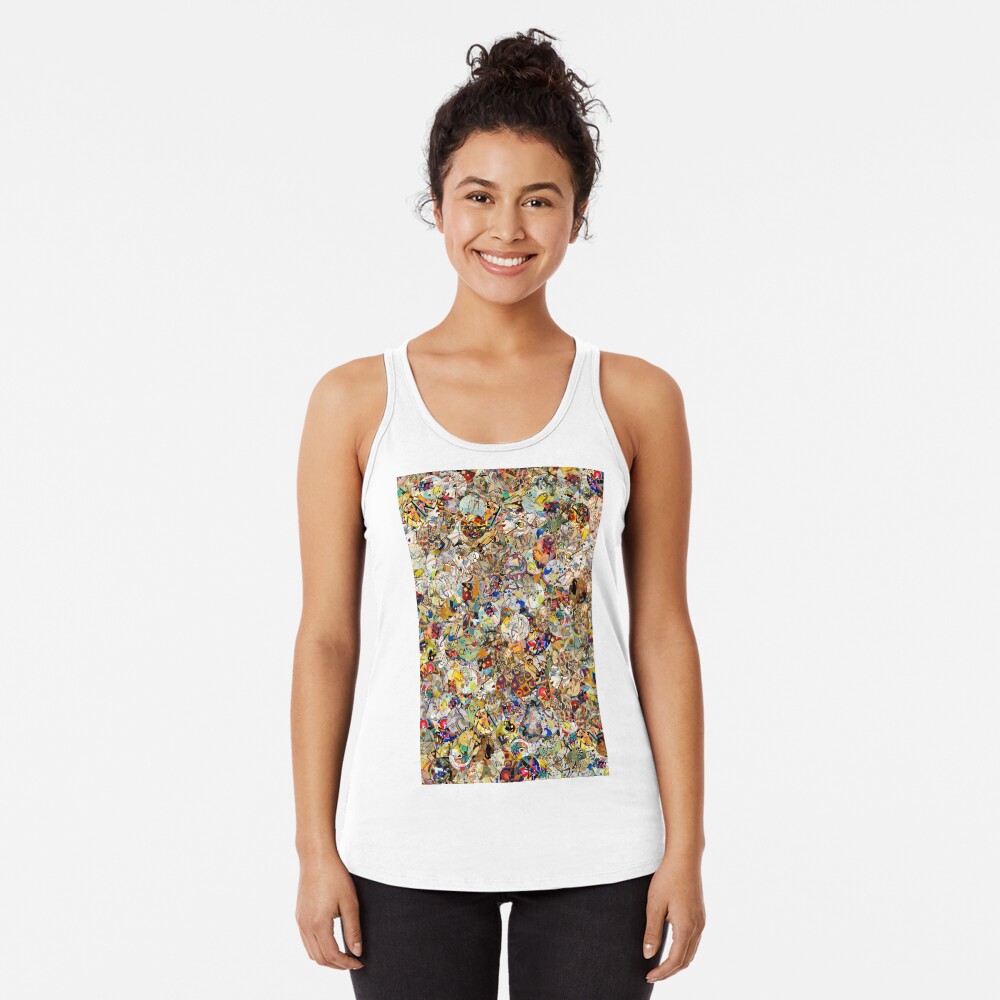 Item preview, Racerback Tank Top designed and sold by Montage-Madness.