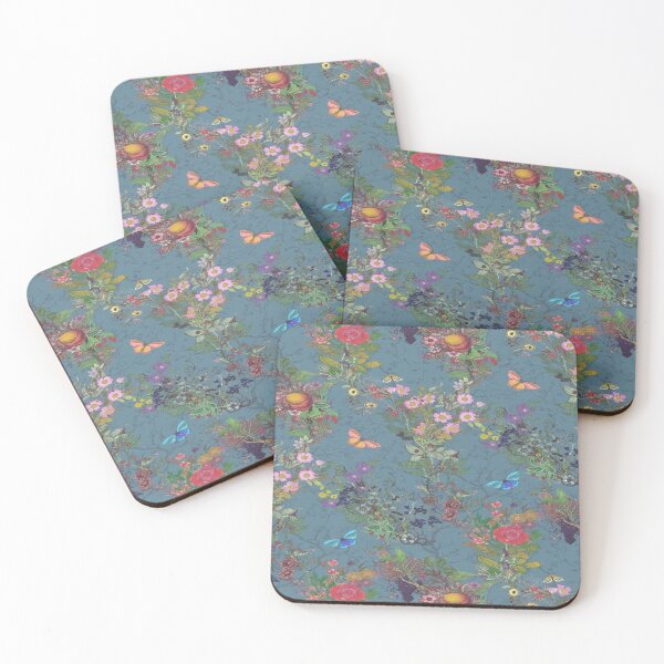 Item preview, BOHEMIAN PATTERN ON WHITE BURLAP PRINT designed and sold by Ivy & Foxglove Designs.