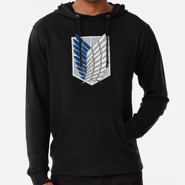 ailes blanches et bleues, A.O.T .: Wings of Freedom Attack sur Titan Armin Sweat à capuche léger