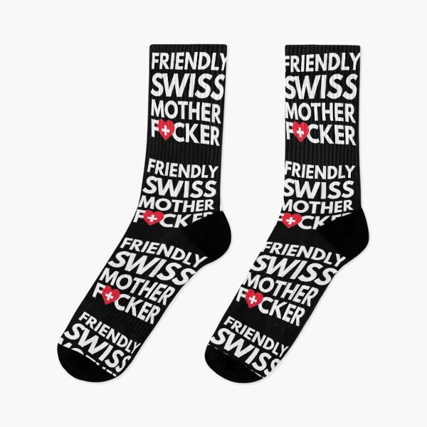 Item preview, Friendly Swiss MF Mother Focker Switzerland designed and sold by HelloFromAja.