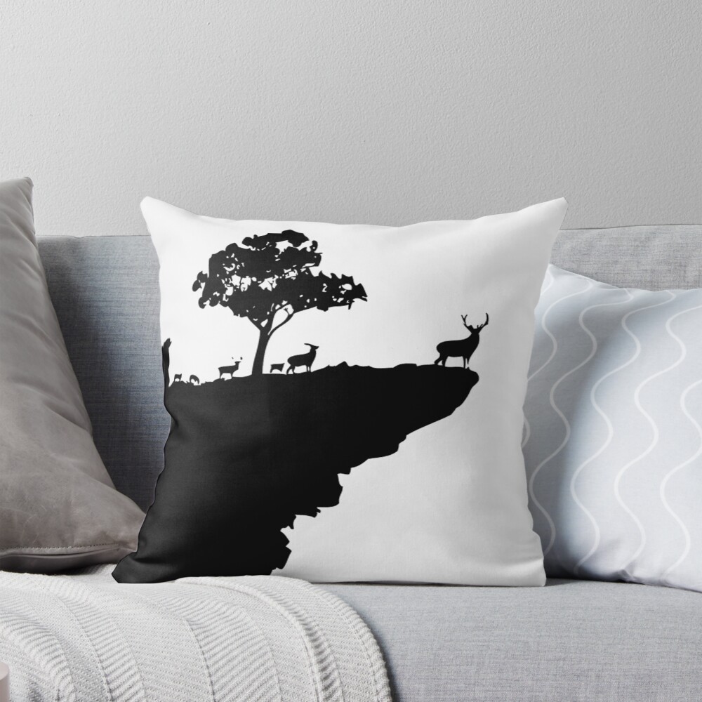 Item preview, Throw Pillow designed and sold by ROPATROKOLA.