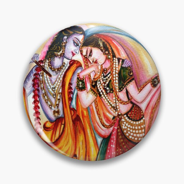Aperçu de l'œuvre Krishna et Radha créée et vendue par Harsh  Malik.