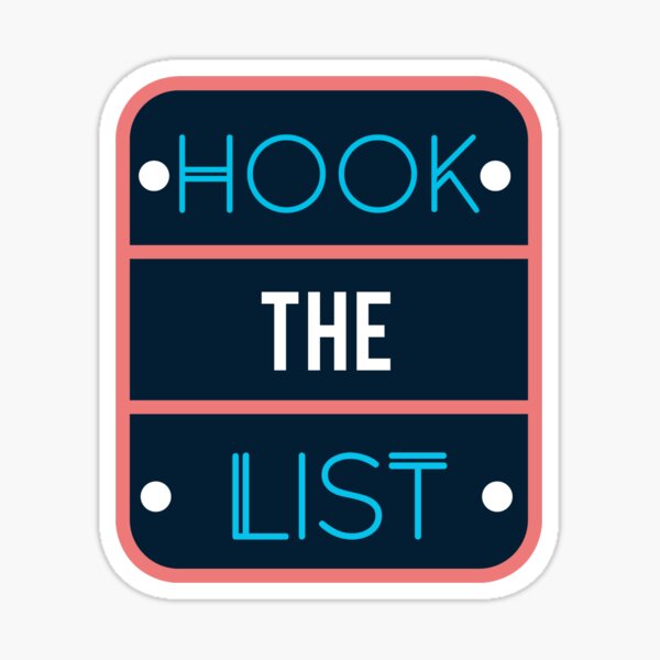 Hook the lists! Sticker