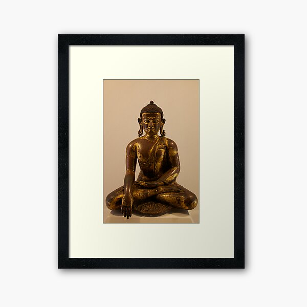 Shakyamuni, the Historical Buddha, 12th Century, Nepal Framed Art Print