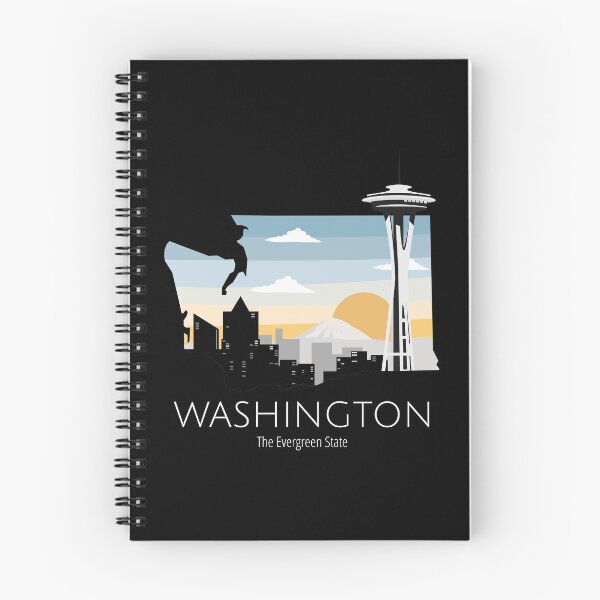 Item preview, Washington Proud State Motto The Evergreen State print designed and sold by jakehughes2015.