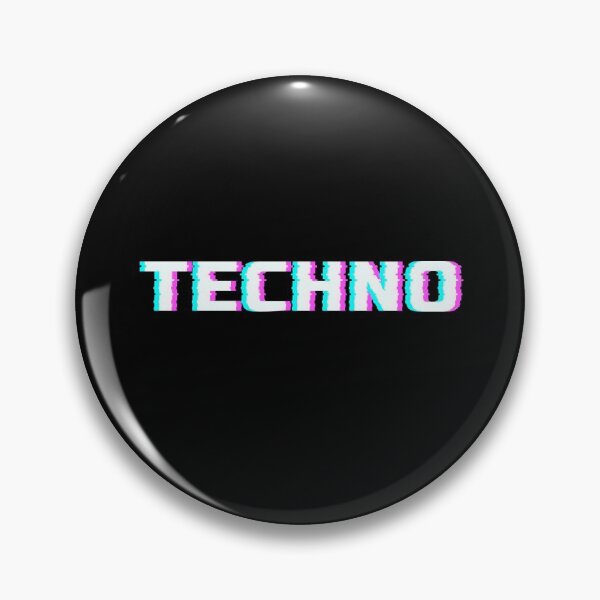 Artikelvorschau, Techno 3D Effekt Glitch Rave Techno Merchandise entworfen und verkauft von Team150Designz.