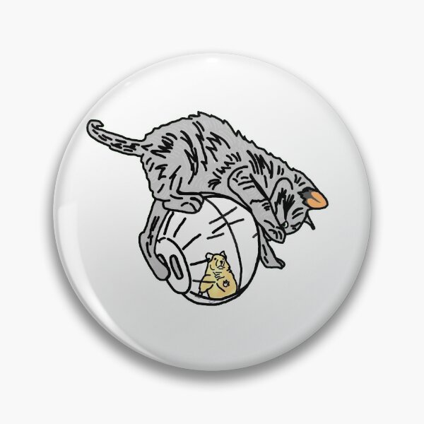 Item preview, Playful Kitten on a Hamster Ball designed and sold by imphavok.