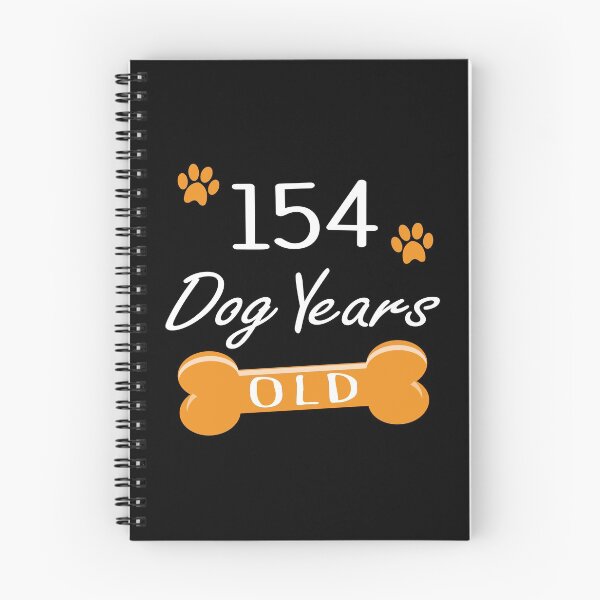 Item preview, 154 Dog Years Old Funny 22nd Birthday Puppy Lover design designed and sold by Grabitees.