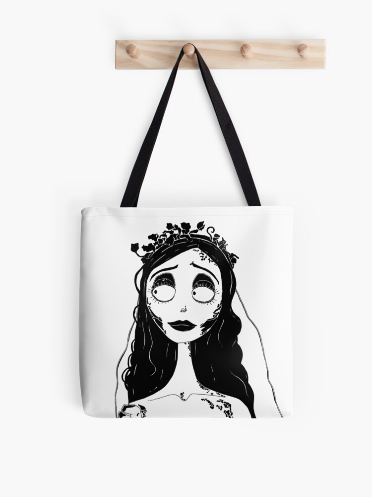 Corpse Braut Emily Stofftasche Von Emily Eva Alice Redbubble