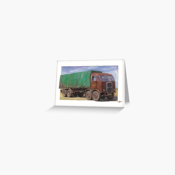 Item preview, Scammell R8  designed and sold by Mike Jeffries Transport Artist.