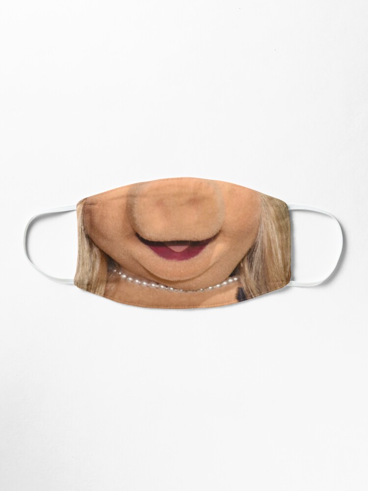 Download Miss Piggy Face Protection Mask Mask By Sandvshop Redbubble PSD Mockup Templates