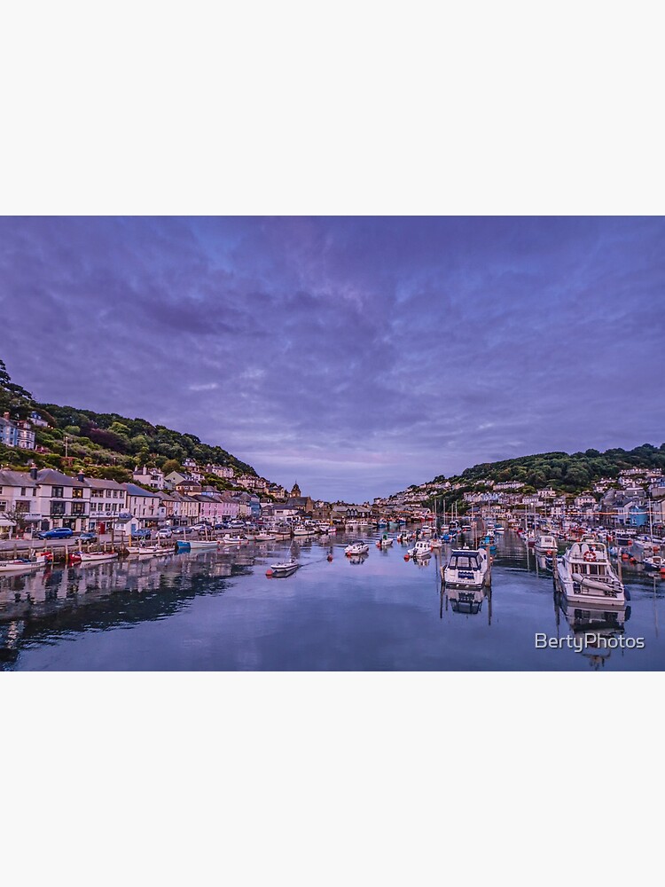 Looe at dusk by BertyPhotos