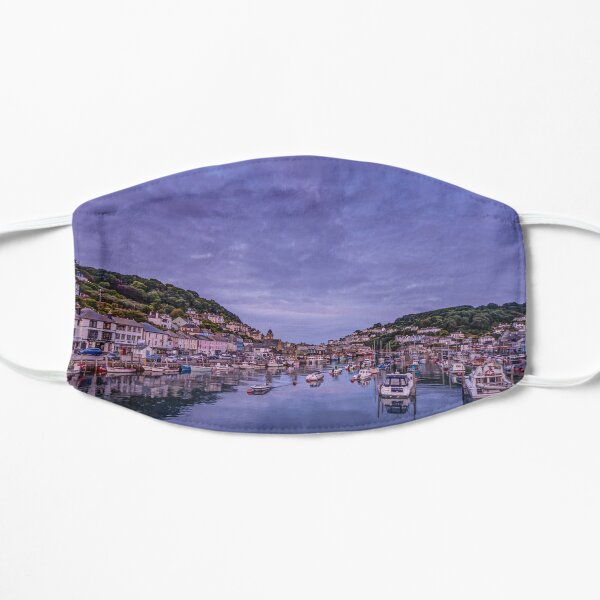 Looe at dusk Mask