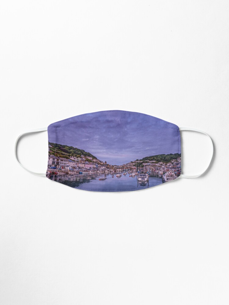 Alternate view of Looe at dusk Mask