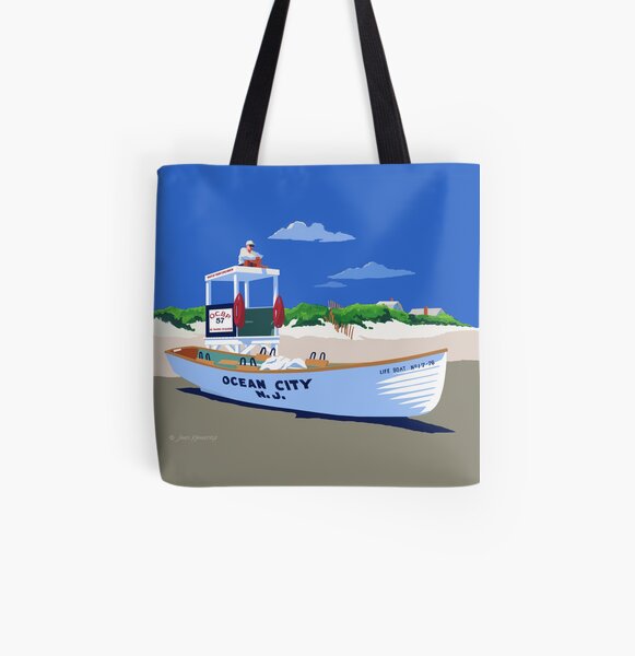 Life Guard On Duty All Over Print Tote Bag