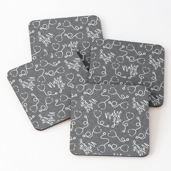 Item preview, Nurse Life - Stethoscopes - grey designed and sold by littlearrow.
