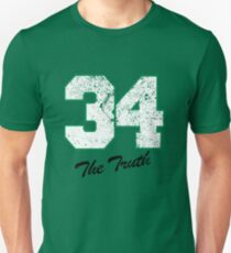 Celtics Numbers - The Truth no. 34 Unisex T-Shirt