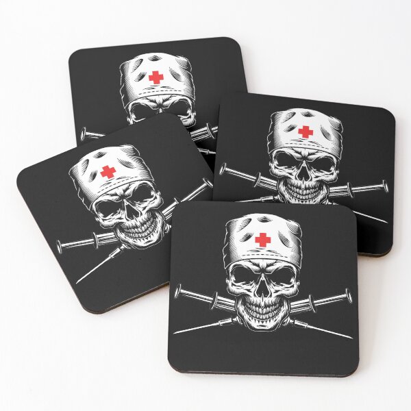 Item preview, Pirate Flag Nurse hat Covid Edition designed and sold by Byfab.