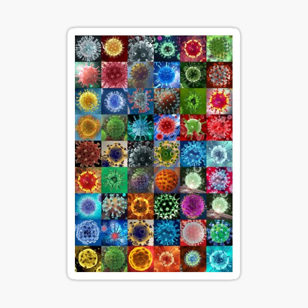 Coronavirus Sticker