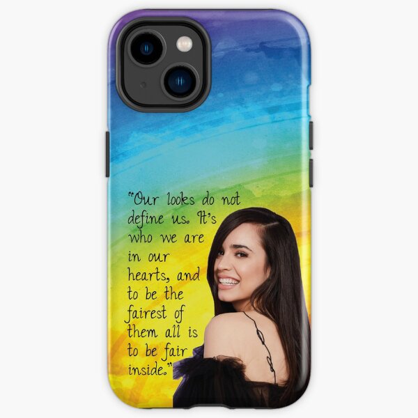 Sofia Carson Rainbow Quote iPhone Tough Case