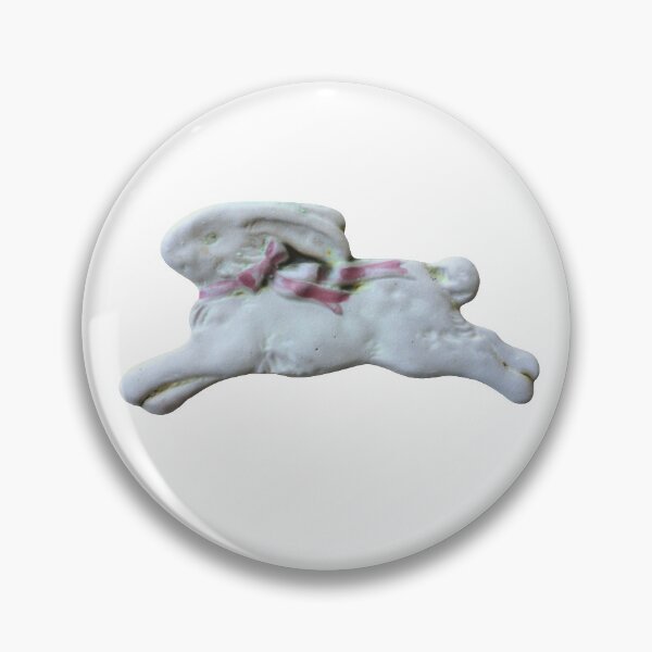 Item preview, Antique Leaping Bunny Rabbit Ceramic Plaque designed and sold by dcartist333.