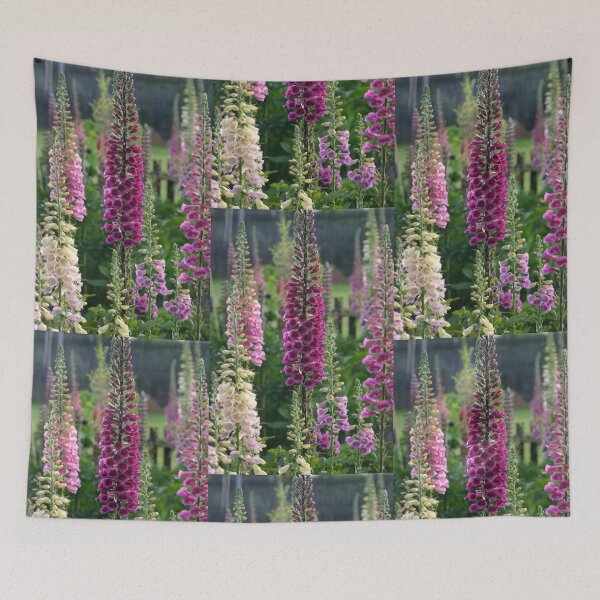 Item preview, Cottage garden - Foxgloves designed and sold by Latch Farm  Studios.
