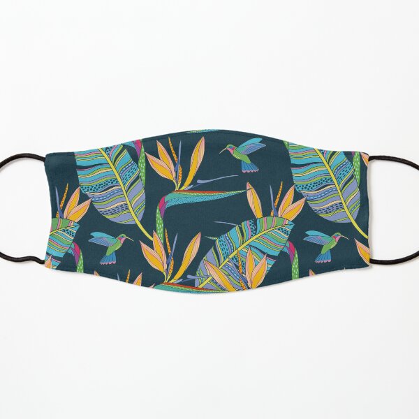 Bohemian Birds of Paradise Kids Mask