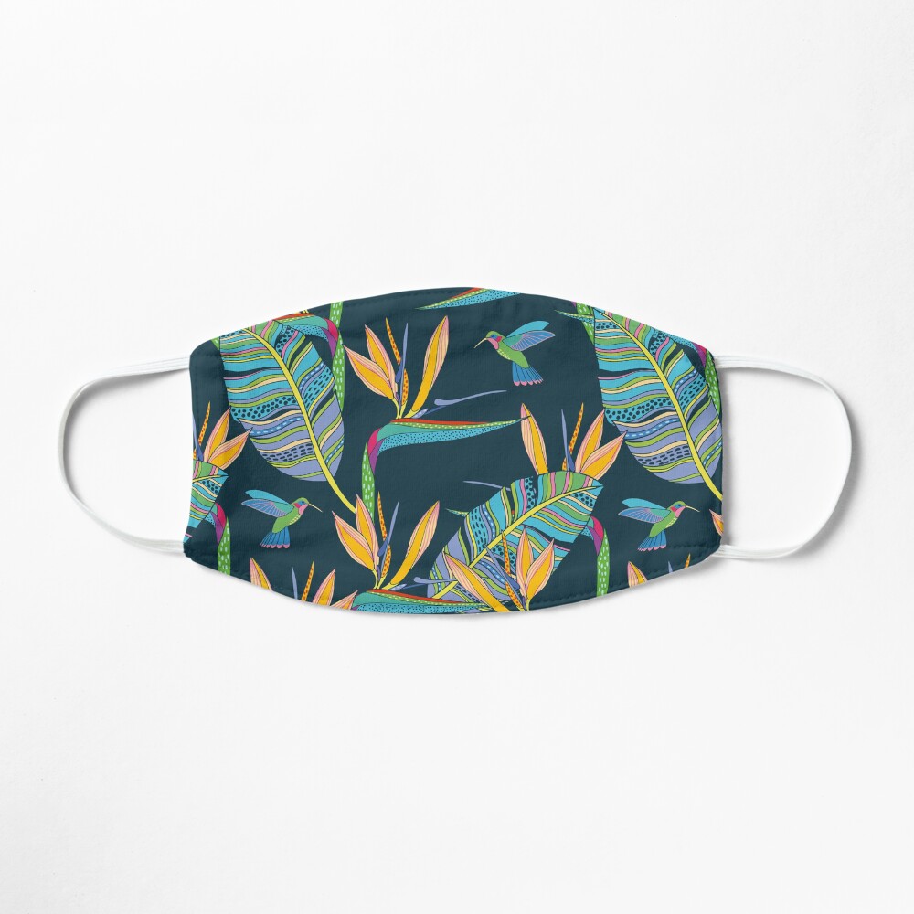 Bohemian Birds of Paradise Mask