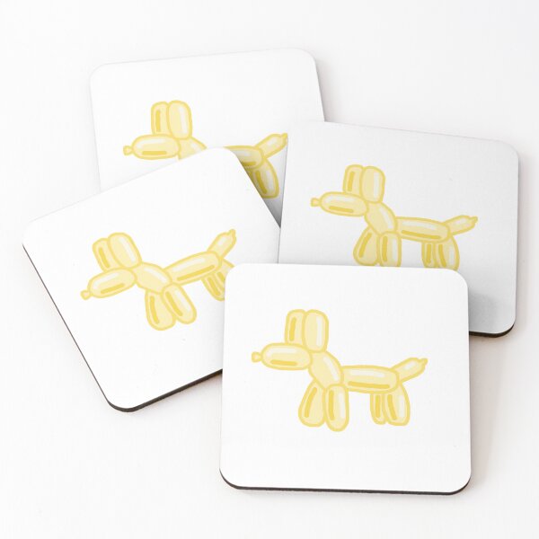 Item preview, yellow balloon dog  designed and sold by allielibby.