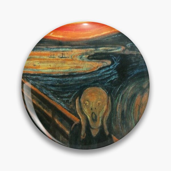 Item preview, The Scream Painting by Edward Munch designed and sold by ihardalov.
