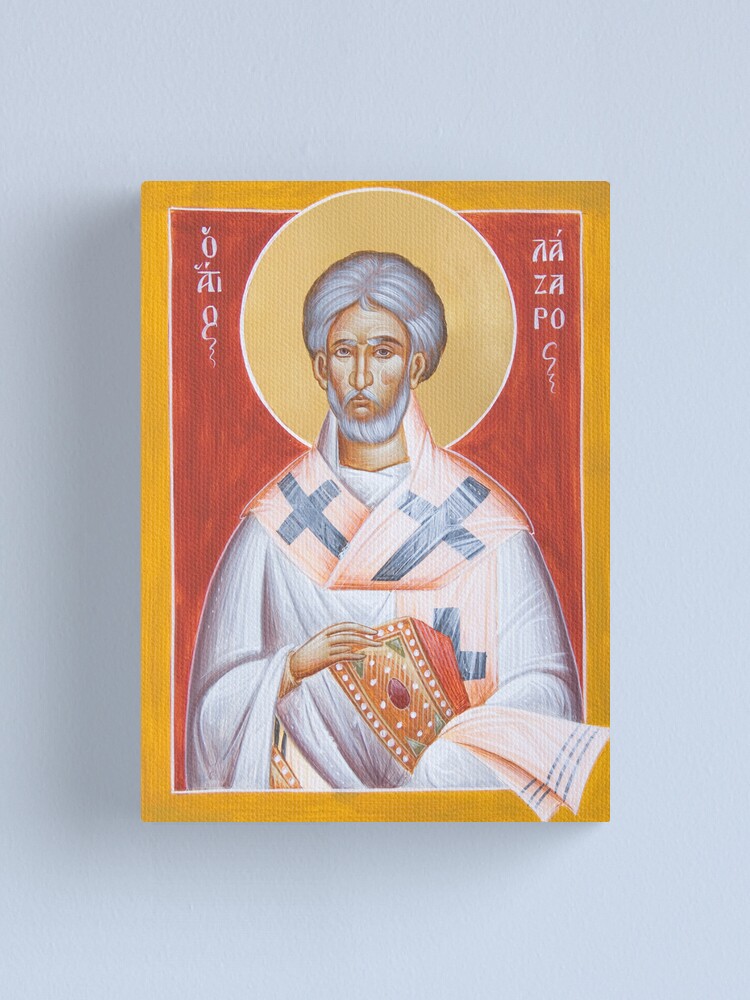 Alternate view of St Lazarus Canvas Print