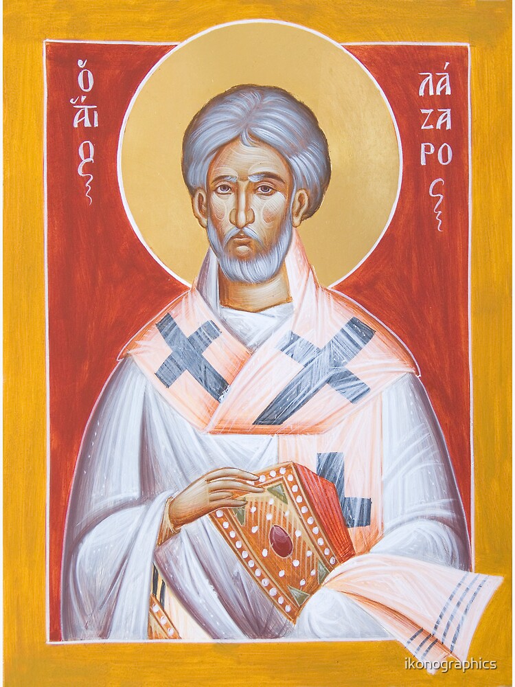 St Lazarus by ikonographics
