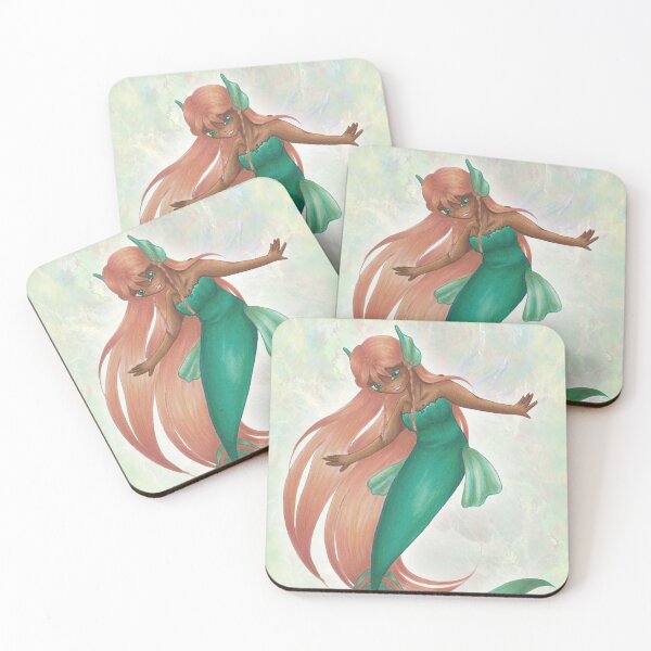 Item preview, Green Mermaid designed and sold by kittyocean.