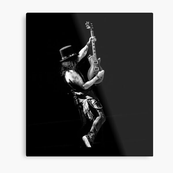 Slash from GNR Metal Print