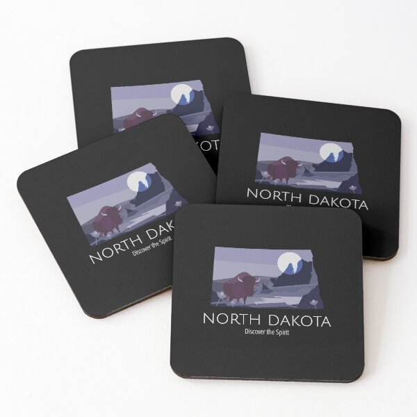 Item preview, North Dakota Proud State Motto Discover The Spirit graphic designed and sold by jakehughes2015.