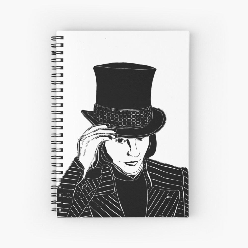 Willy Wonka Tiktok Hardcover Journal for Sale by CassieG00