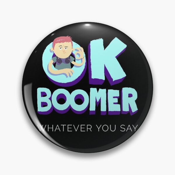 Item preview, Ok Boomer Meme designed and sold by ShineEyePirate.