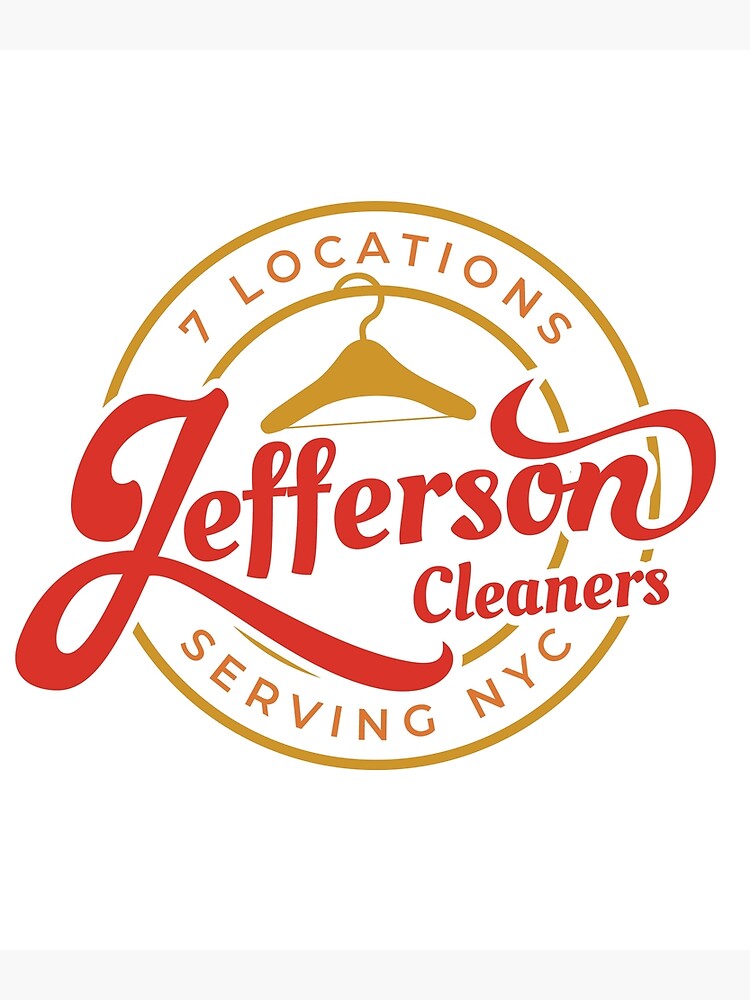 "Jeffersons NYC Jefferson Cleaners" Art Print for Sale by jtrenshaw