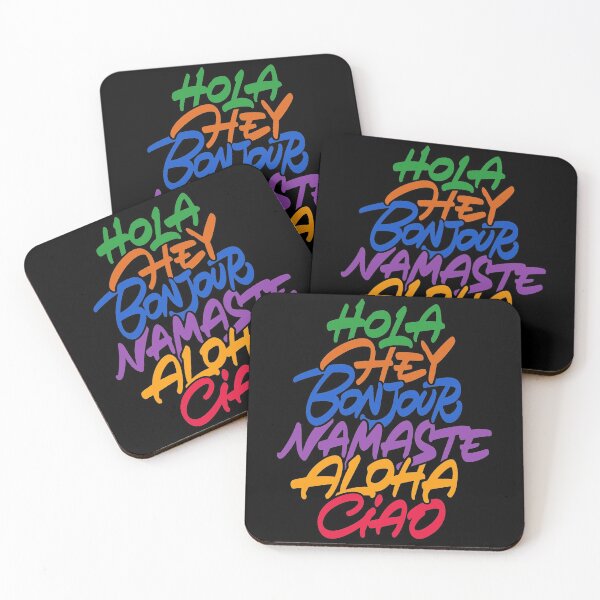 Item preview, Greeting on different languages designed and sold by Zagach Letters.