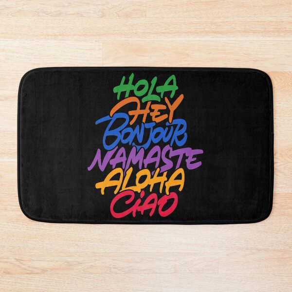 Item preview, Greeting on different languages designed and sold by Zagach Letters.