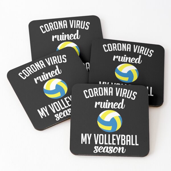 Item preview, Corona Virus Ruined My Volleyball Season designed and sold by Merch By ika.