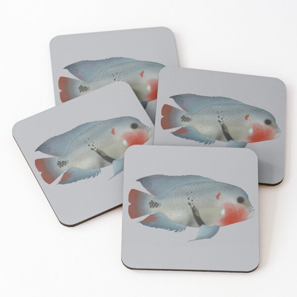 Item preview, Blackbelt Cichlid designed and sold by fishfolkart.