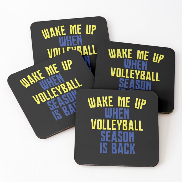 Item preview, Wake Me Up When Volleyball Season is Back designed and sold by Merch By ika.