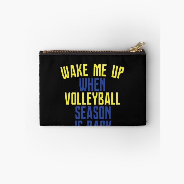 Item preview, Wake Me Up When Volleyball Season is Back designed and sold by Merch By ika.