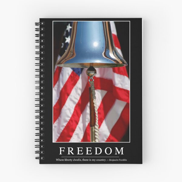 Item preview, STK107112M-Freedom: Inspirational Quote and Motivational Poster designed and sold by StocktrekImages.