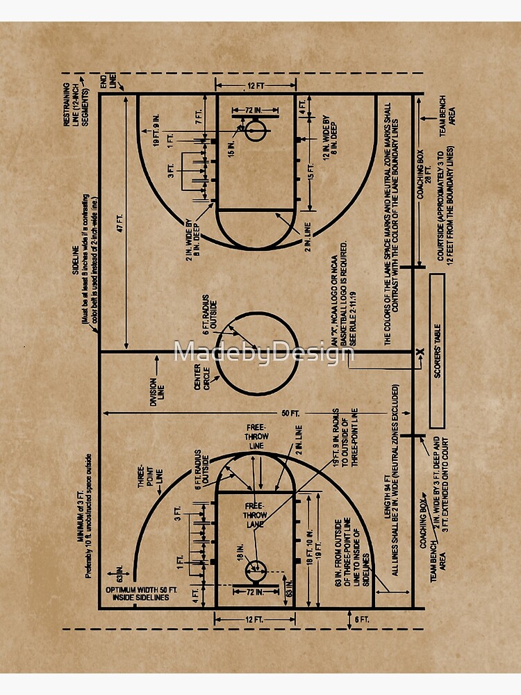 Basketball Court Diagram Stock Vector Illustration and Royalty Free Basketball  Court Diagram Clipart