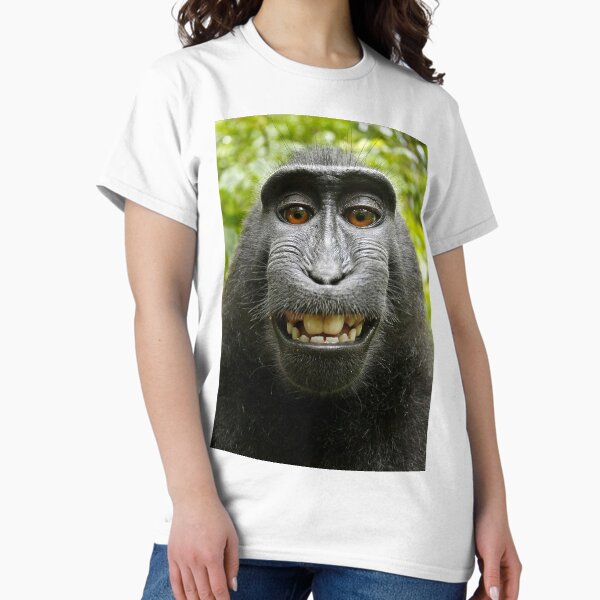 Vista previa del artículo con la obra «Autorretrato negro macaco», diseñado y vendido por Irina Polyanskaya.