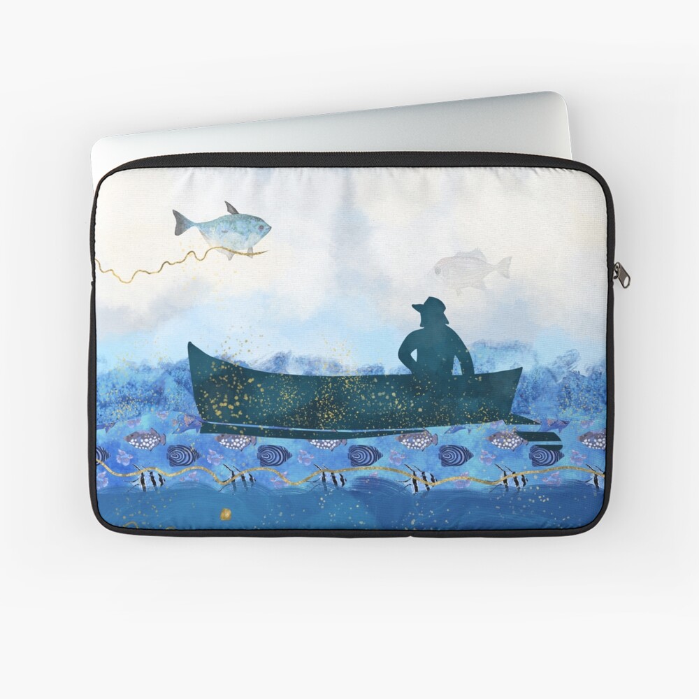 The Fisherman's Dreams Laptop Sleeve